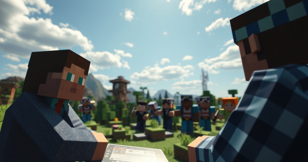 Minecraft-сообщество в соцсетях