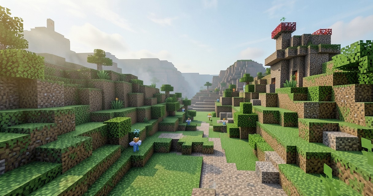 Minecraft как площадка для творчества