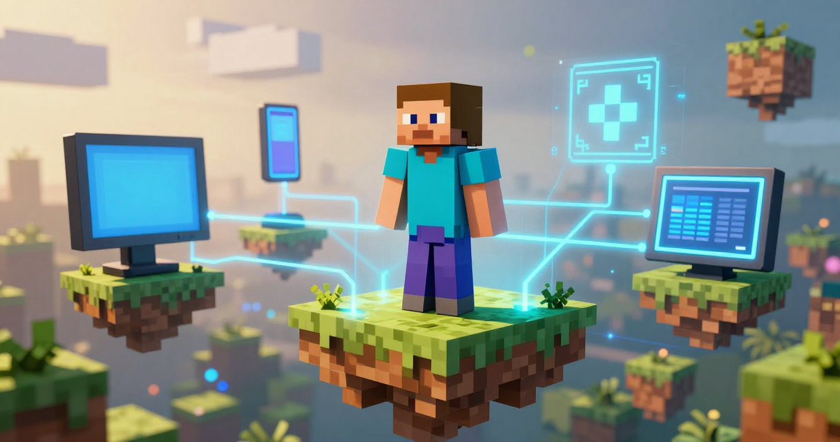 Топ самых обсуждаемых функций будущих версий Minecraft — Интеграция с другими платформами и кроссплей Топ самых обсуждаемых функций будущих версий Minecraft — Интеграция с другими платформами и кроссплей